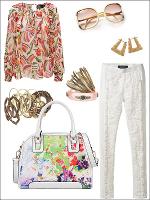 มาใหม่ พร้อมส่ง กระเป๋าMaomao รุ่น M16-016  กระเป๋าสไตล์เกาหลีค่ะ สีขาวและลายพิมพ์ดอกไม้สวย ของแท้